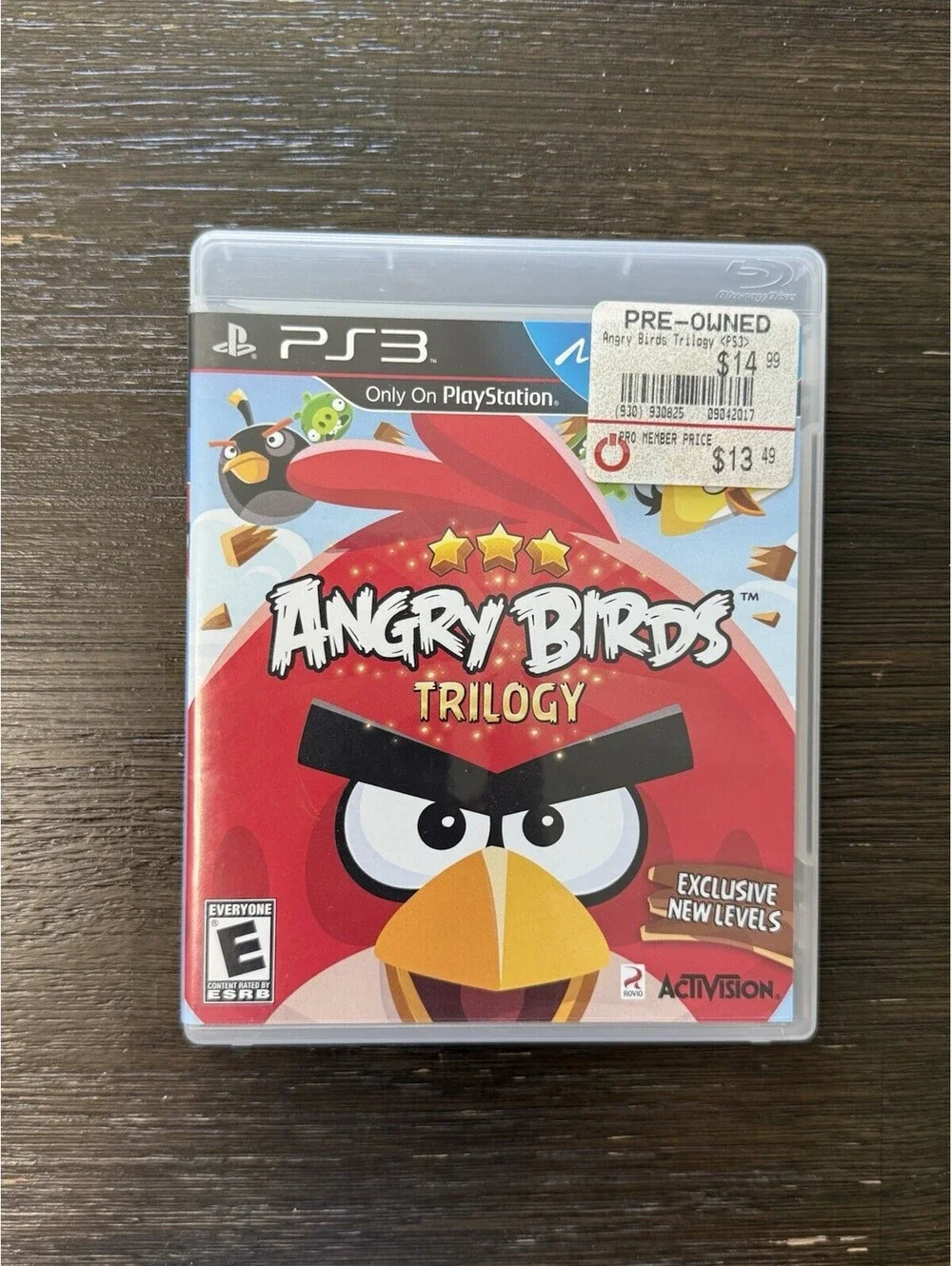 Angry Birds Trilogy Sony PlayStation 3 PS3 Game Complete CIB Manual